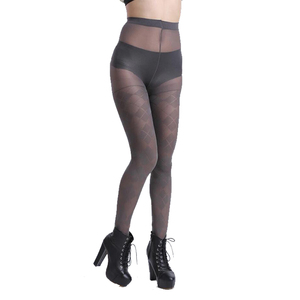 Design <strong>for</strong> Fat <strong>Tall</strong> <strong>Women</strong> Ladies Black Grey Elegant Diamond Shaped Breathable Anti-Bacterial Thin Spandex/Nylon Pantyhose <strong>Tights</strong> - Product Image 2
