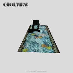 1024*768 pixels IR sencer giải trí quảng cáo tùy chỉnh kích thước giấy chứng nhận CE sàn tương tác trò chơi trẻ - Product Image 3