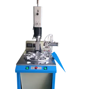 Intravenous drip bottle caps multi station automatic rotary table ultrasonic high precision welding machine