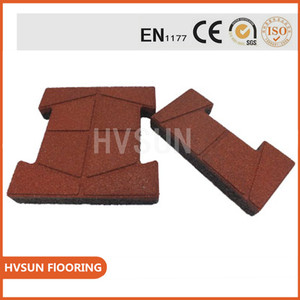 China proveedor gimnasio voleibol azulejos Sport Court color y duradero estera suelo de goma - Product Image 3