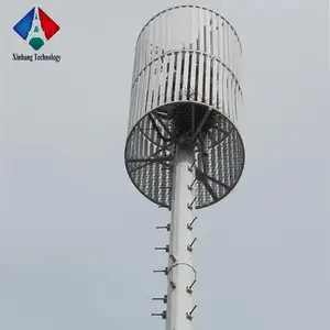 Telecom groothandel prijs antenne staal monopole toren tekening