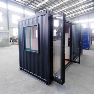Contenedor <span class=keywords><strong>de</strong></span> cabina <span class=keywords><strong>de</strong></span> puerta plegable modular duradero para casa pequeña móvil prefabricada estándar australiano <span class=keywords><strong>de</strong></span> 20 pies para hoteles - Product Image 2