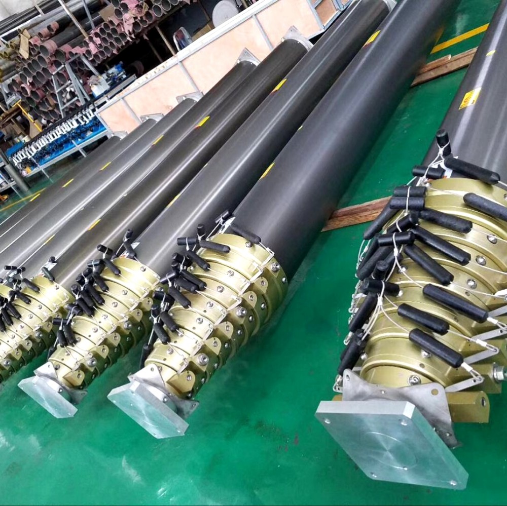 Тяжелая Максимальная нагрузка на головку 40 кг 25 м пневматическая телескопическая мачта