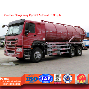 Autocisterna HOWO 6X4 per aspirazione liquami 16m³ - Camion per la pulizia delle fognature - Product Image 2