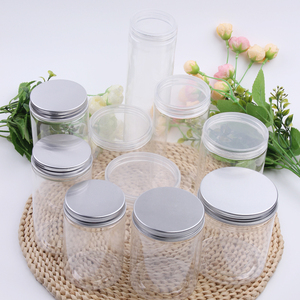 Food Grade Storage Clear PET Plastic <strong>Jar</strong> for Candy and <strong>Cookie</strong> - Product Image 1