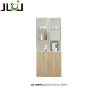 Drissman — meuble de rangement en verre, armoire de remplissage avec porte en verre