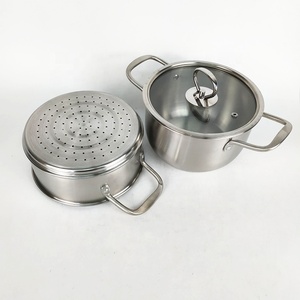 In acciaio inox 2 Tier pentola a vapore Frutti di Mare <span class=keywords><strong>Tamale</strong></span> A Vapore con Inserto - Product Image 3
