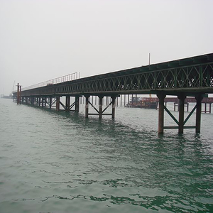 Stalen structuur voetganger brug en draagbare stalen brug en bailey brug ontwerp - Product Image 1