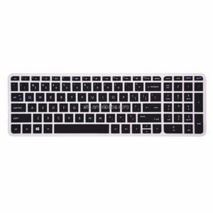Màu đen Máy Tính Xách Tay Silicone Bàn Phím <span class=keywords><strong>Cover</strong></span> đối với <span class=keywords><strong>HP</strong></span>, Đối Với <span class=keywords><strong>HP</strong></span> <span class=keywords><strong>Pavilion</strong></span> 15 Bàn Phím Da - Product Image 2