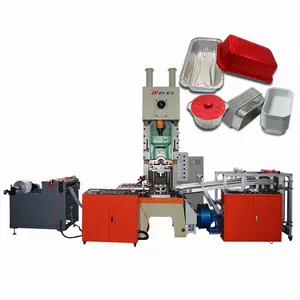 Electrical auto aluminum foil container making machine