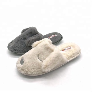 Pantofole a Forma di <span class=keywords><strong>Cane</strong></span> Carine e Pelose per Ragazze e Donne, Simpatiche Pantofole Cartoon a Forma di Animale - Product Image 2