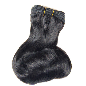 Fornitore all'ingrosso dei capelli umani del fascio di capelli perugiani grezzi all'ingrosso, fasci di capelli brasiligiani del ricciolo magico rimbalzante - Product Image 1