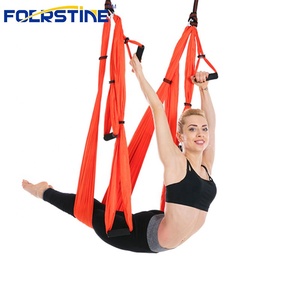 2,8*5 m Ultra Starke Ripstop Nylon aerial yoga schaukel Hohe qualität Luft Dance Yoga Schaukel nylon yoga hängematte - Product Image 3