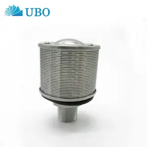 Stainless Steel Slot Water Filter Nozzle Strainer For Sand Filtration