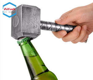 Venta caliente 3D creativo Thor martillo de Metal antiguo Aleación de Zinc abridor de botellas de <span class=keywords><strong>cerveza</strong></span> - Product Image 3
