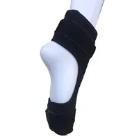 Neoprene टखने समर्थन समायोज्य तल Fasciitis रात खींच पट्टी बूट पैर संभालो समर्थन