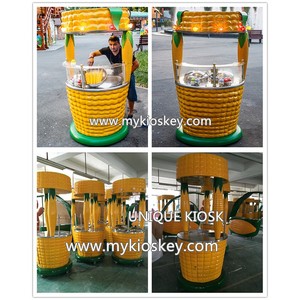 Excelente Kiosco <span class=keywords><strong>de</strong></span> Maíz Dulce <span class=keywords><strong>de</strong></span> <span class=keywords><strong>Fibra</strong></span> <span class=keywords><strong>de</strong></span> Vidrio, Puesto <span class=keywords><strong>de</strong></span> Maíz Interior - Product Image 3
