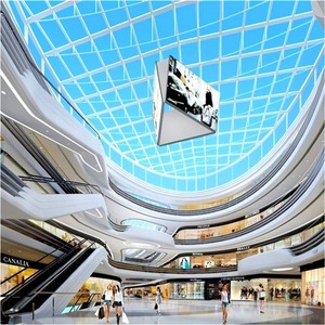 Palmo grande estructura de acero galvanizado y recubierto de polvo de acero techo del <span class=keywords><strong>edificio</strong></span> para el mercado - Product Image 1
