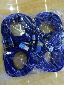 Câble Micro USB tressé noir 2A à charge rapide pour Samsung S4/S6/<span class=keywords><strong>S7</strong></span> <span class=keywords><strong>Edge</strong></span> - Product Image 6