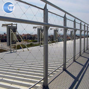 Décoratif inoxydable <span class=keywords><strong>corde</strong></span> protection net clôture <span class=keywords><strong>balustrade</strong></span> escalier remplissage maille - Product Image 4