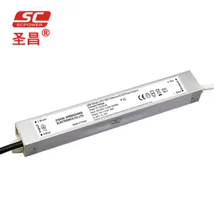 SC POWER EMC PFC Waterproof IP67 Constant Voltage LED Driver 12V 45W 3.75A