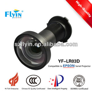 Lentes de Tiro Corto Compatibles con Relación de Tiro, Lente de Vidrio Gran Angular 0.8:1, Óptica Doble Cóncava EL-0808Y - Product Image 6