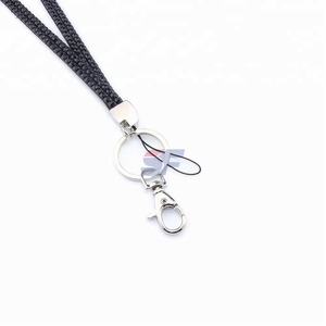 Lanière personnalisée en silicone argenté <span class=keywords><strong>Porte</strong></span>-clés pour <span class=keywords><strong>badge</strong></span> d'identification en cristal avec <span class=keywords><strong>strass</strong></span> bling - Product Image 4