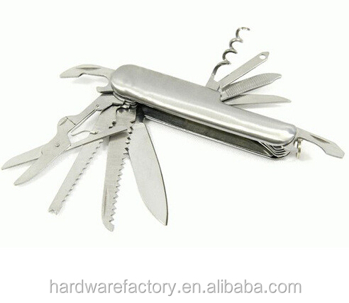 Многофункциональный нагрудный нож из нержавеющей стали с 11 функциями