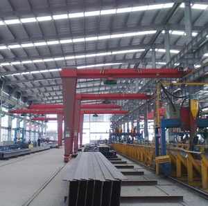 Szmc thương hiệu dầm đơn dầm điện Palăng bán nửa giàn cần cẩu 20 tấn - Product Image 4