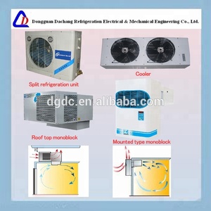 Puerta de bisagra refrigerada por aire para mantener verduras, puerta de cristal interior, cámara fría de cocina Froide Conteneur - Product Image 4