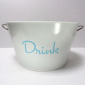 Vente chaude Pas <span class=keywords><strong>Cher</strong></span> En Gros Galvanisé Bières <span class=keywords><strong>Champagne</strong></span> Seau À Glace En Métal Baignoire - Product Image 4