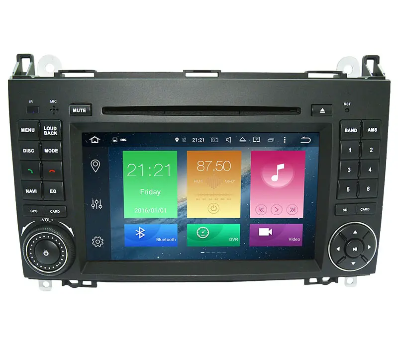 Sistema Wince6.0 navigazione GPS lettore DVD radio stereo per Benz classe C W203 S203 C180 C200 classe CLK C209 W209 C208 W208