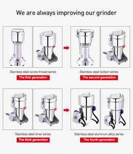 आसान सफाई बहुक्रिया बिजली सूखी खाद्य पाउडर अनाज चक्की मशीन - Product Image 4