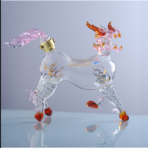 Botella de Vidrio para Vodka o Whisky con Forma de Caballo, Decantador para <span class=keywords><strong>Bar</strong></span> en Casa, ODM/OEM - Product Image 5