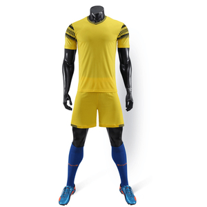 Wholesale 100% Polyester white jersey soccer sets uniform - Product Image 4