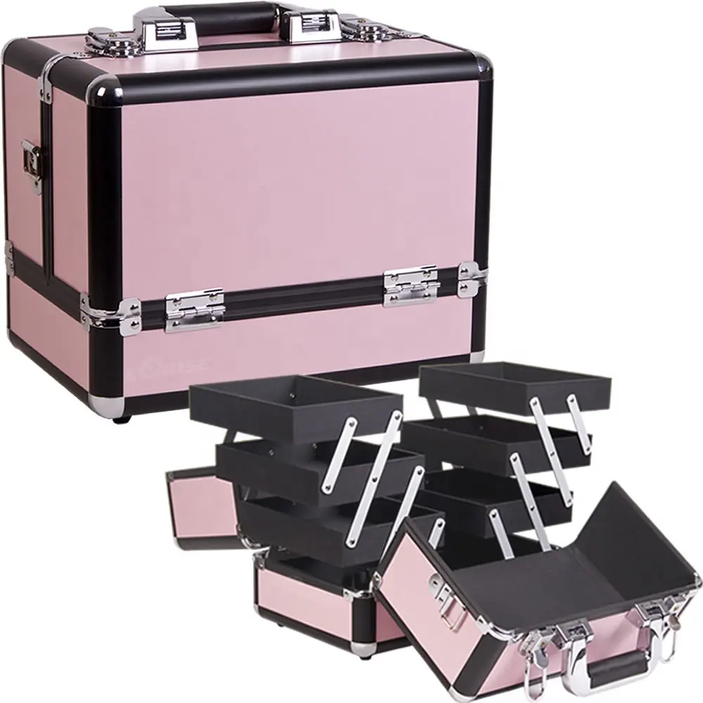 Makeup Case Nail Travel Organizer Box