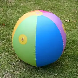 Aufblasbarer Wasserball-Sprinkler im Freien Bunter Wassers prühball für Kinder