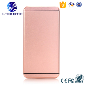 2018 de aluminio de gama alta 8000 mah banco de potencia delgado - Product Image 2