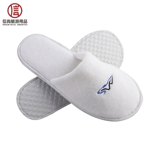 Blanco al por mayor de lana de Coral zapatillas de <span class=keywords><strong>hotel</strong></span> - Product Image 5