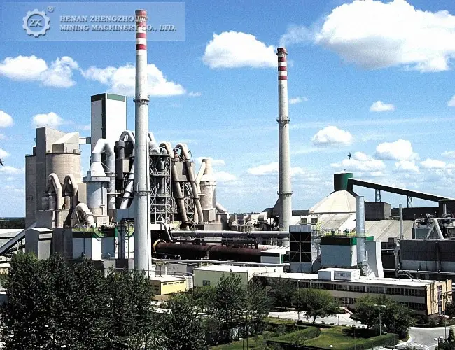 Plante de ciment, ligne de production de ciment, machine pour la fabrication de ciment