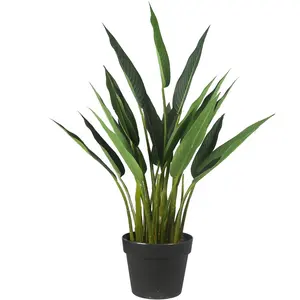 Strelitzia — plantes artificielles pour décoration d'intérieur, 0.75m, ryinae