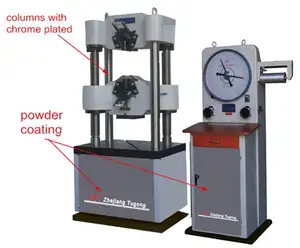 Analogue utm 1000kn hidraulica máquina de prueba universal
