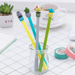 Hot Bán Tùy Chỉnh Logo Khuyến Mãi Hàn Quốc Sáng Tạo Ngày Nắng Xương Rồng Gel Bút Kawaii Mọng Nước Phim Hoạt Hình Gel Bút - Product Image 2