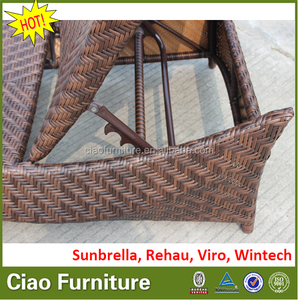 Muebles de salón al aire libre junto a la piscina <span class=keywords><strong>tumbona</strong></span> de ratán cama de día - Product Image 2