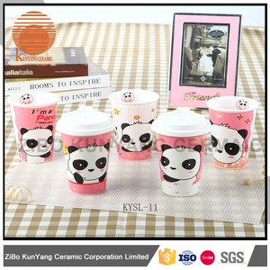 Diseño moderno <span class=keywords><strong>en</strong></span> forma de corazón 300 ml taza de café - Product Image 4