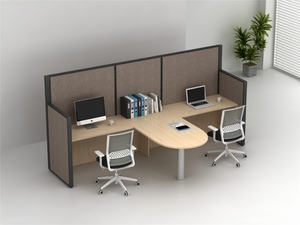 Tavolo ufficio workstation da ufficio 3 persona/mobili per ufficio reception