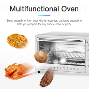 Andong 23L Grund funktion Elektro ofen 4 Stufen Heizelemente Controller Haushalt Pizza ofen