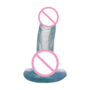 Dildo besar jeli realistis <span class=keywords><strong>Penis</strong></span> dengan cangkir hisap kuat mainan seks untuk wanita Masturbator produk seks dewasa - Product Image 3
