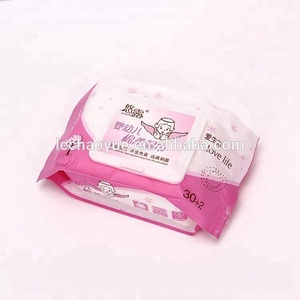 Spunlace no tejido toallitas húmedas bebé 30 hojas por bolsa - Product Image 6
