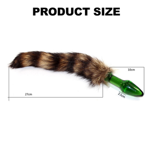 <span class=keywords><strong>Plug</strong></span> Anale in Plastica per Uomo con Coda di Volpe Impermeabile Giocattolo Sessuale per Uomini e Donne Principianti o Avanzati % - Product Image 4